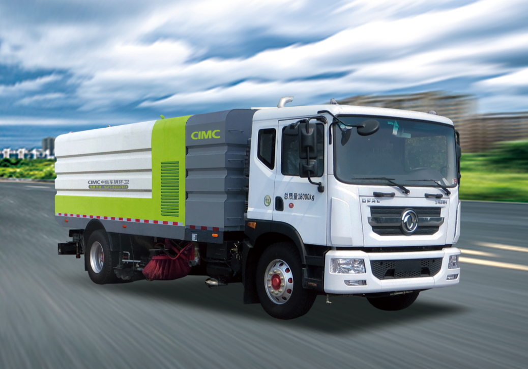 清“靚”一夏！新能源洗掃車清新出道