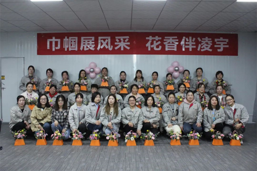 玫瑰亦鏗鏘，凌宇女工有力量！