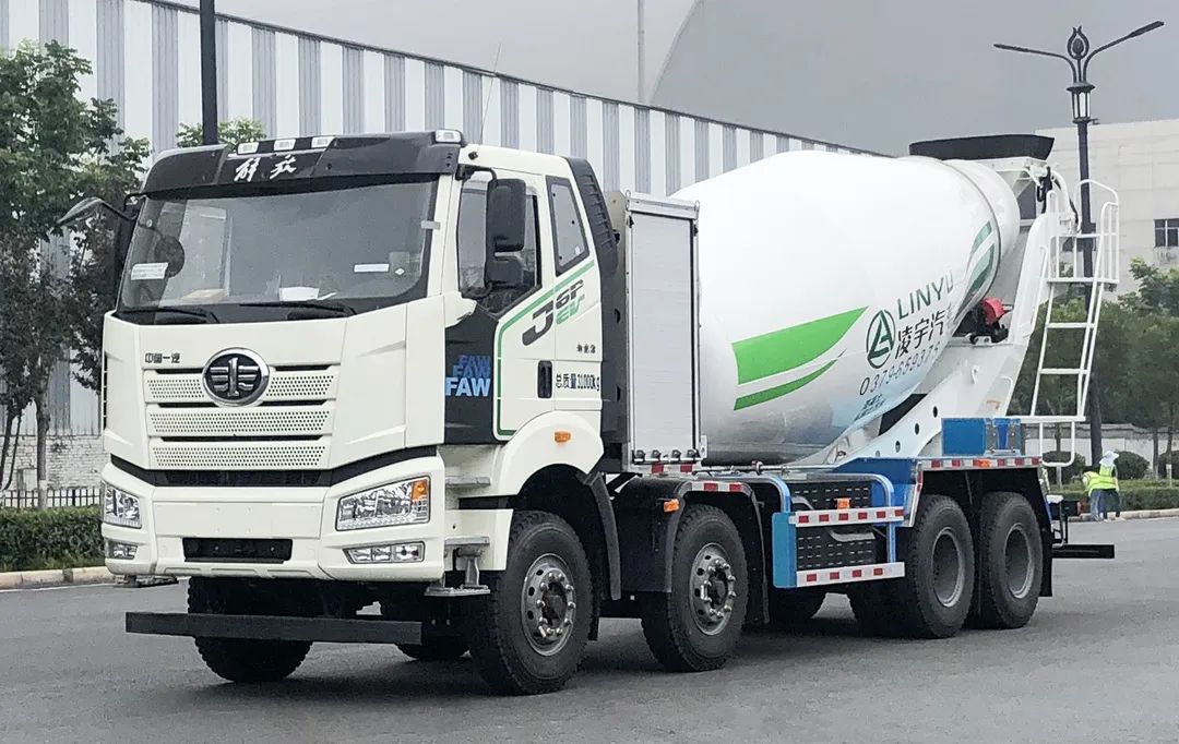 解放&凌宇新能源，綠色城建“拌”大事！